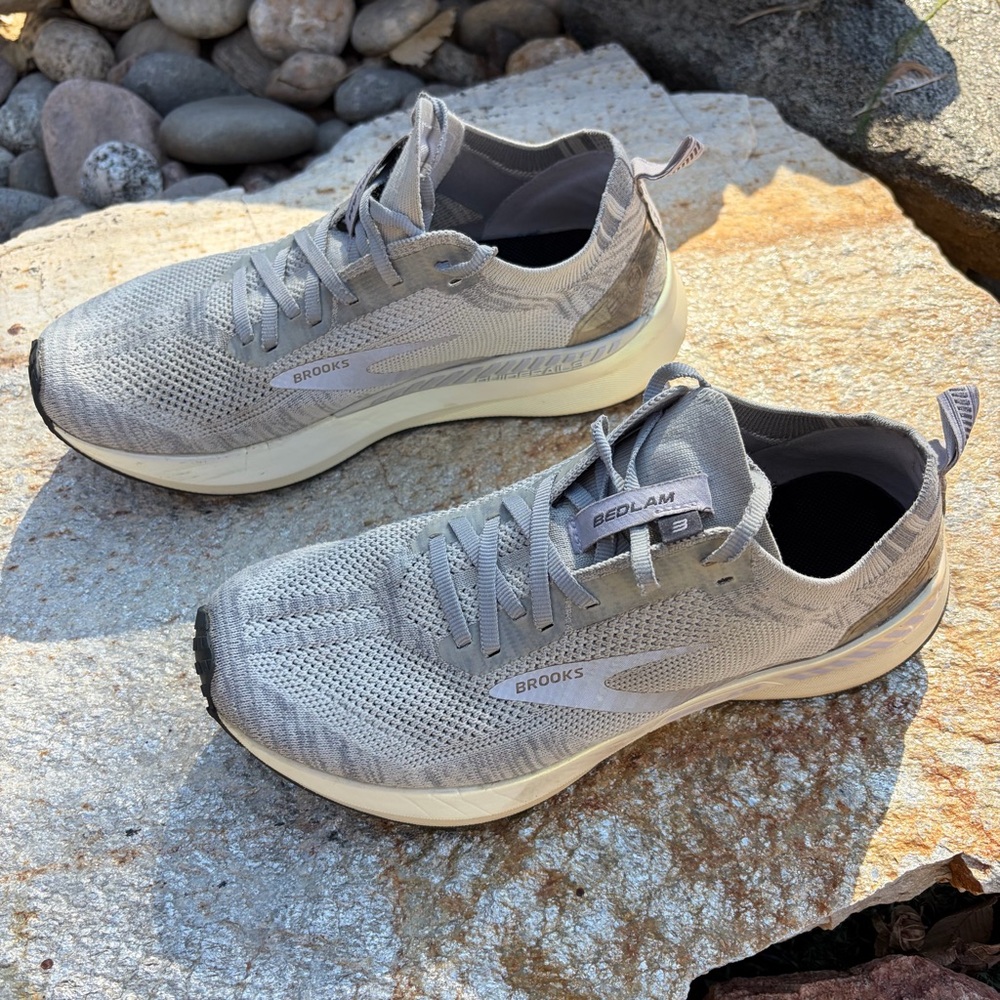 Brooks Bedlam Lightweight Grey Athletic Running Shoes